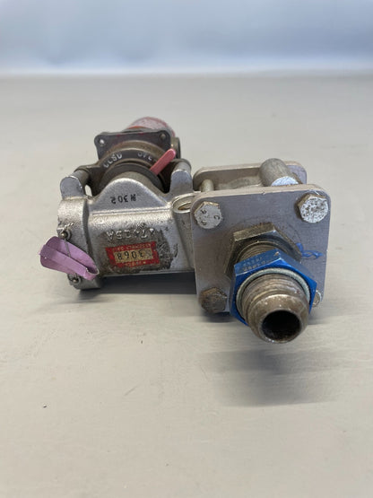 ITT Aerospace Controls Shut Off Gate Valve 28V P/N AV16B1410