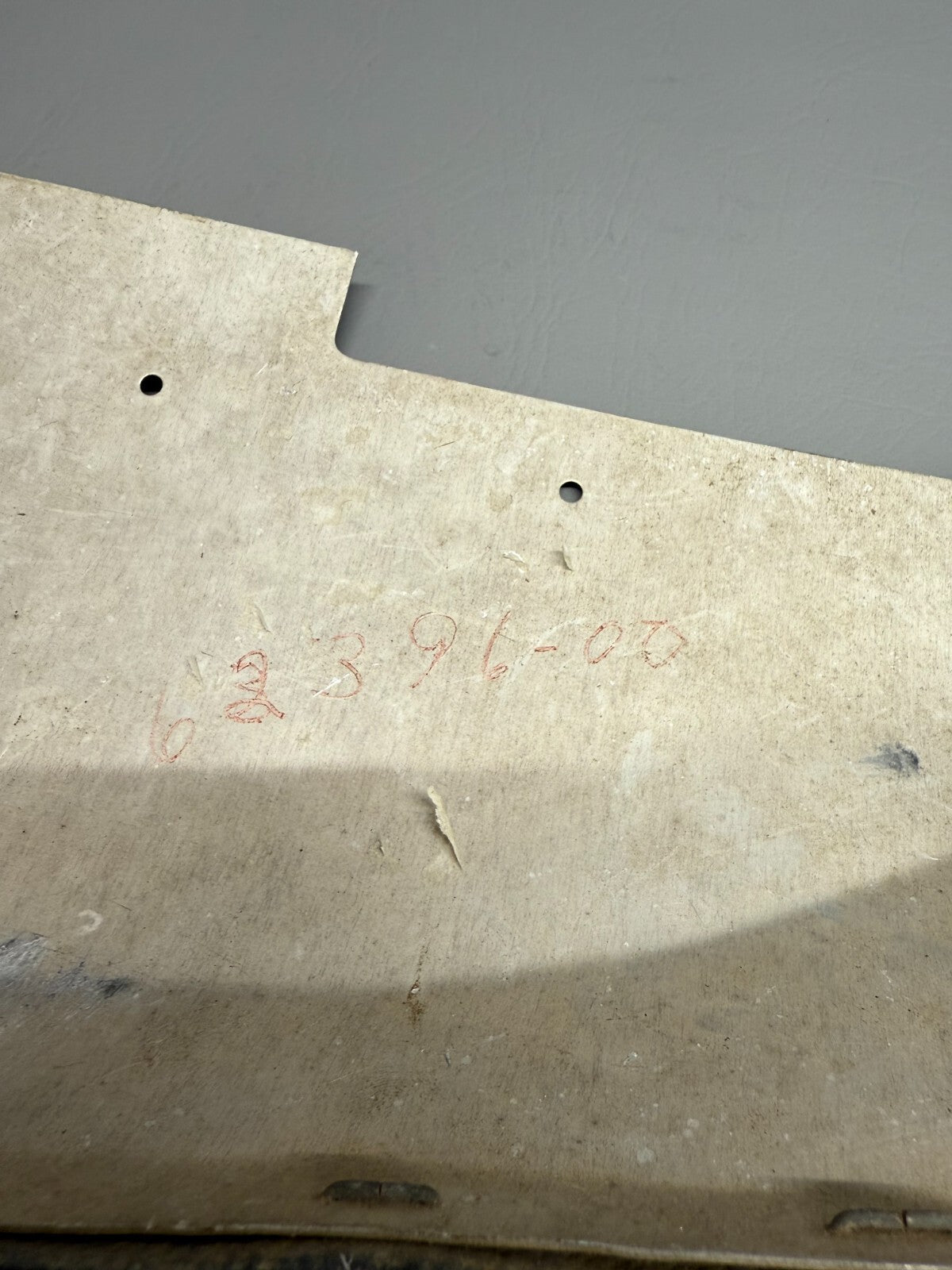 Piper PA-28 PA-28R Baffle P/N 62396-000
