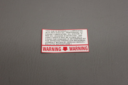 B-6494 Cessna Prop Hub Decal