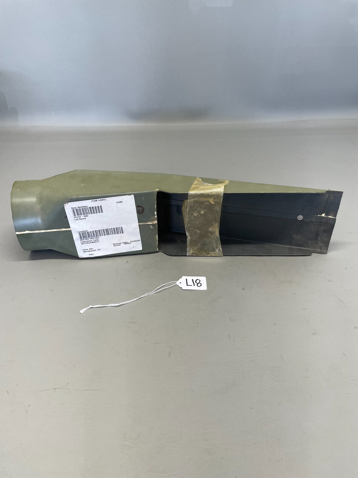Piper Interconnect Ventilation Bulkhead P/N 79192-000