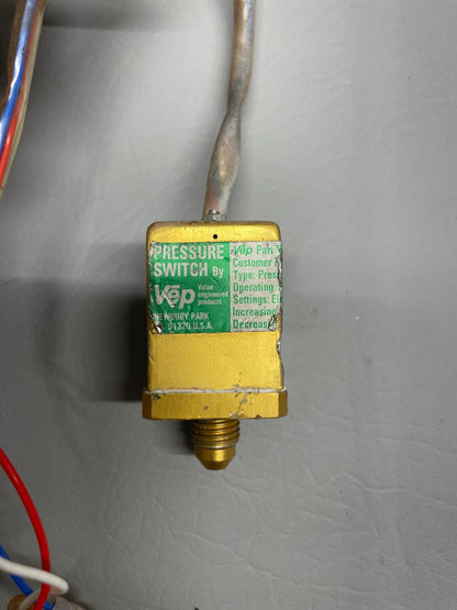 VEP Pressure Switch Assy P/N 101-389004-3, 673-1