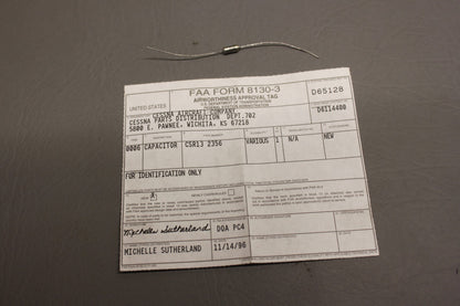 CSR13-2356 Cessna Capacitor (4 PC)