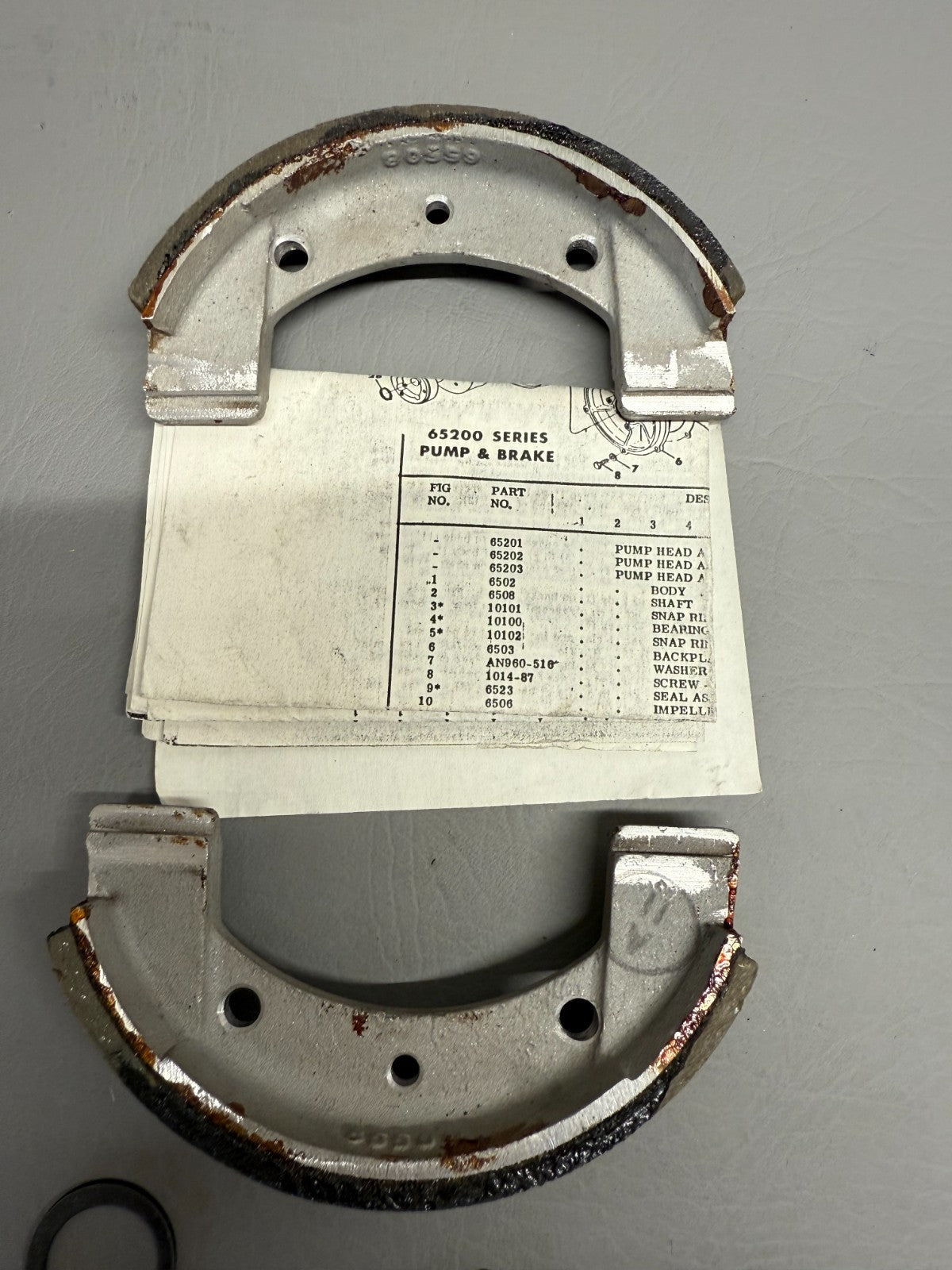760-806 Piper 65200 Brake Kit (ALT P/N 65150)