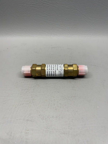 Cessna Flint Fuel Check Valve P/N FACKV-4-100-6