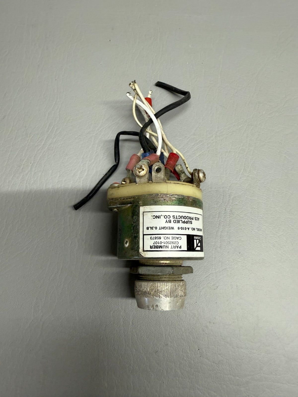 C292501-0107 Cessna Starter Switch