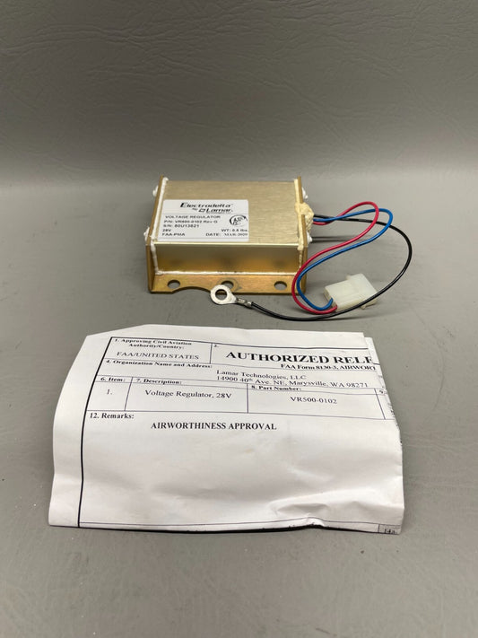 Electrodelta/Lamar 28V Voltage Regulator P/N VR500-0102