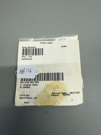452-715 Piper Bearing (ALT P/N 452-540)
