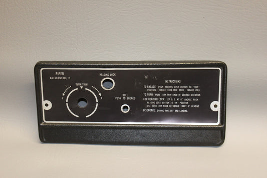 24197-002 Piper Autocontrol II Autopilot Faceplate