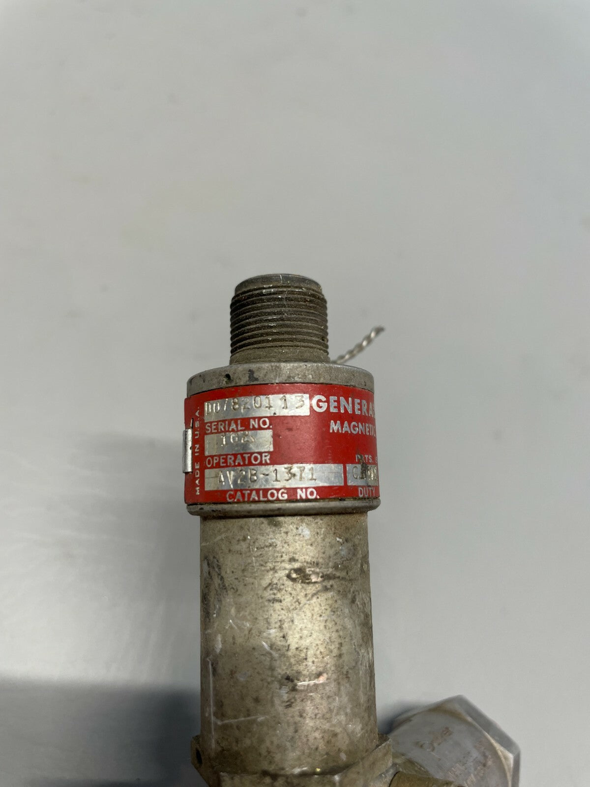 Cessna 210C Valve Check Solenoid P/N AV2B-1371
