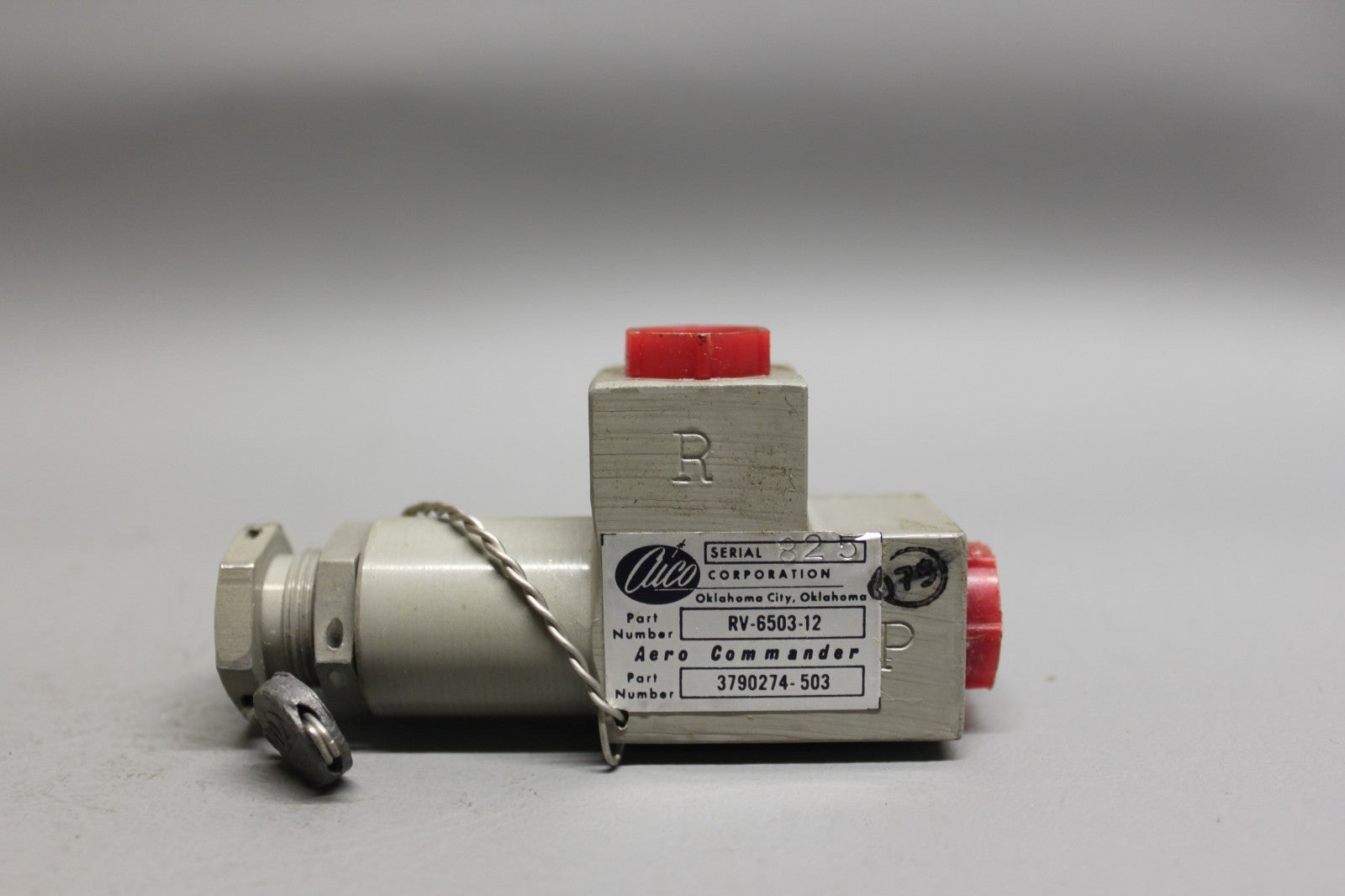RV-6503-12 3790274-503 Aico Aero Commander Valve Assy