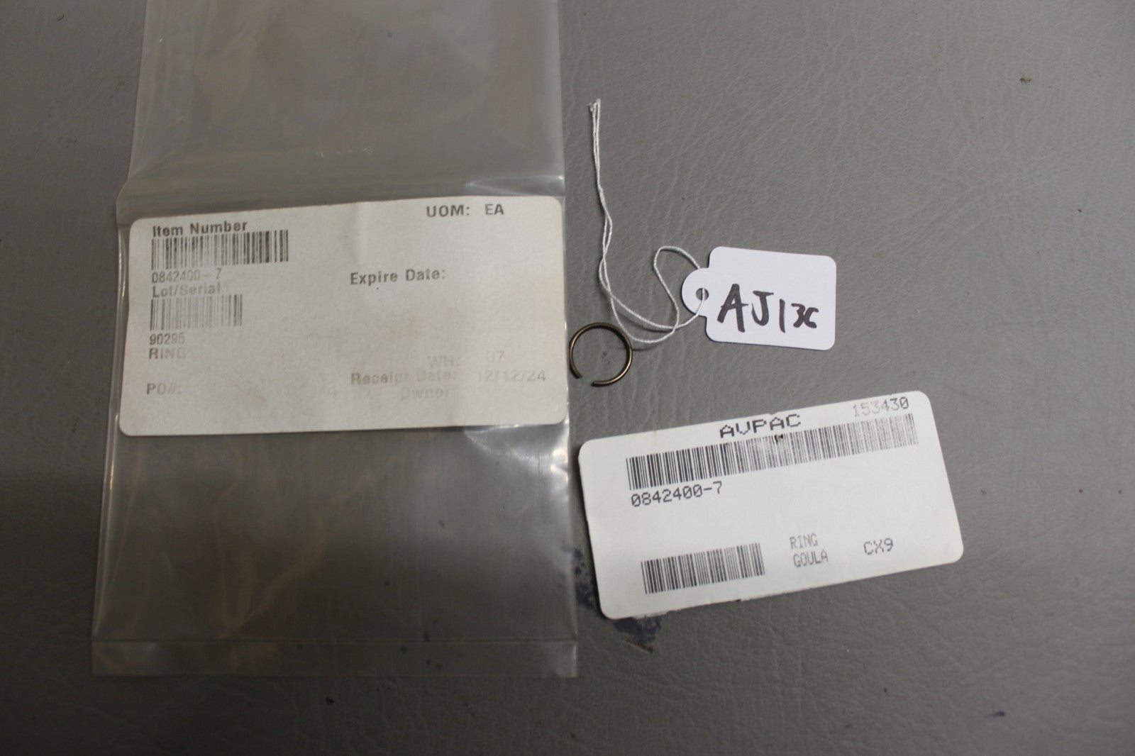 0842400-7 Cessna Shimmy Dampener Lock Ring