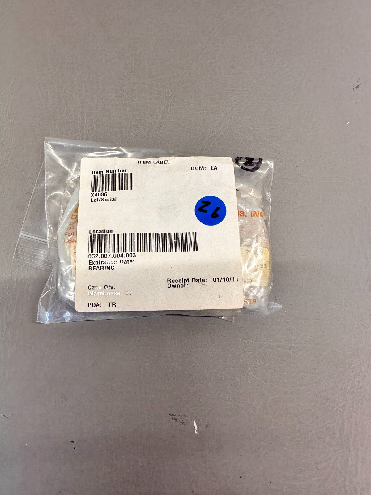 Hartzell X-4086 Bearing