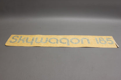 0705056-4 Cessna 185 Placard