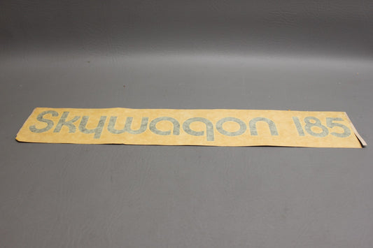 0705056-4 Cessna 185 Placard