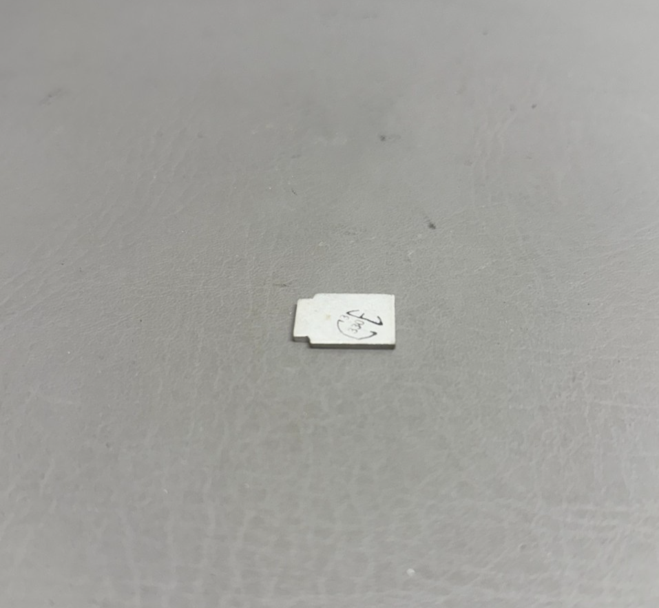 0813165-1 Cessna Plate Park Brake