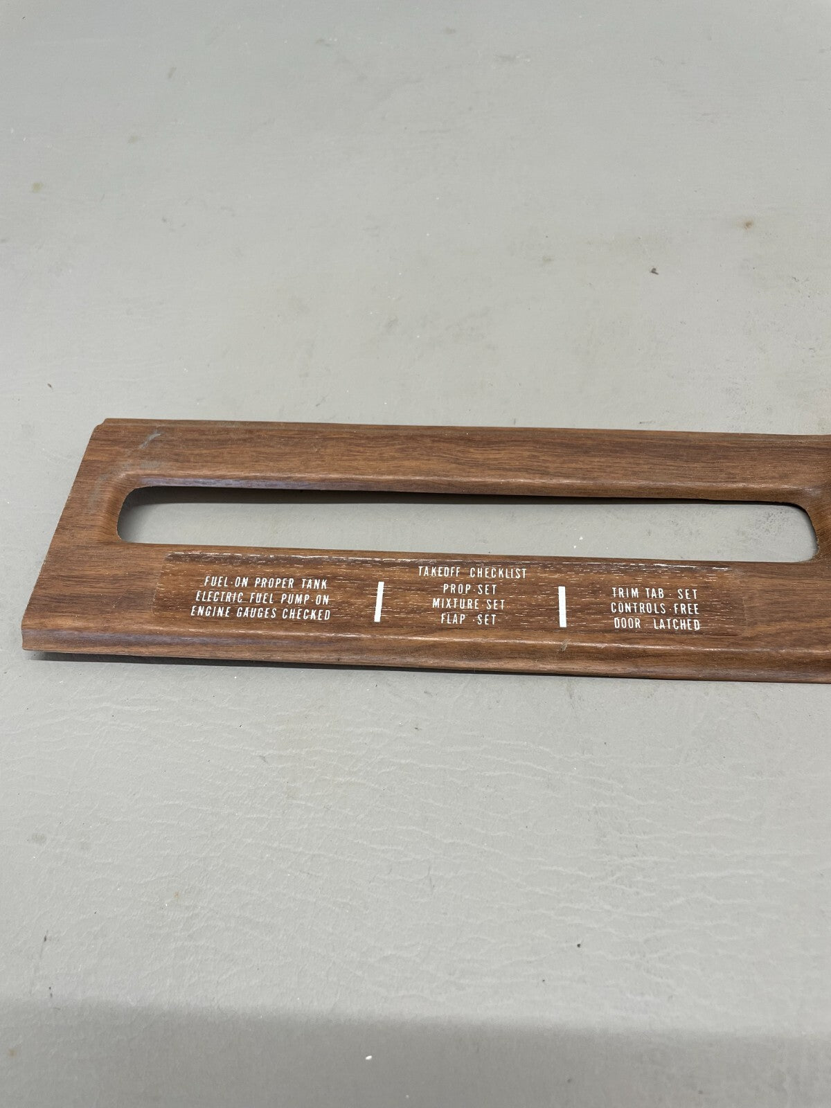 Piper Cover Plate P/N 67228-000