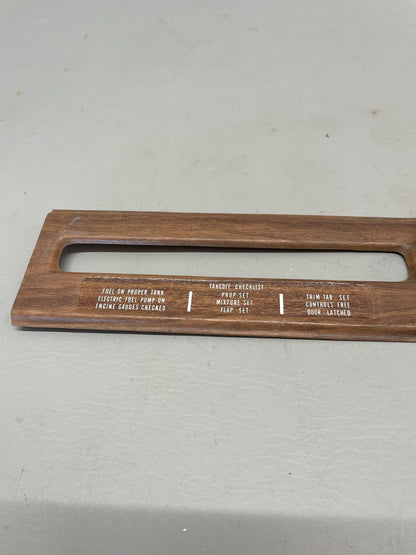 Piper Cover Plate P/N 67228-000