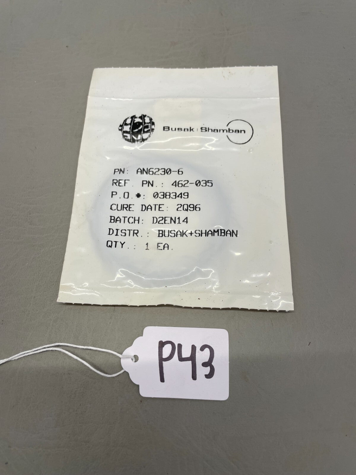 Piper O Ring Gasket P/N 462-035 (NEW)