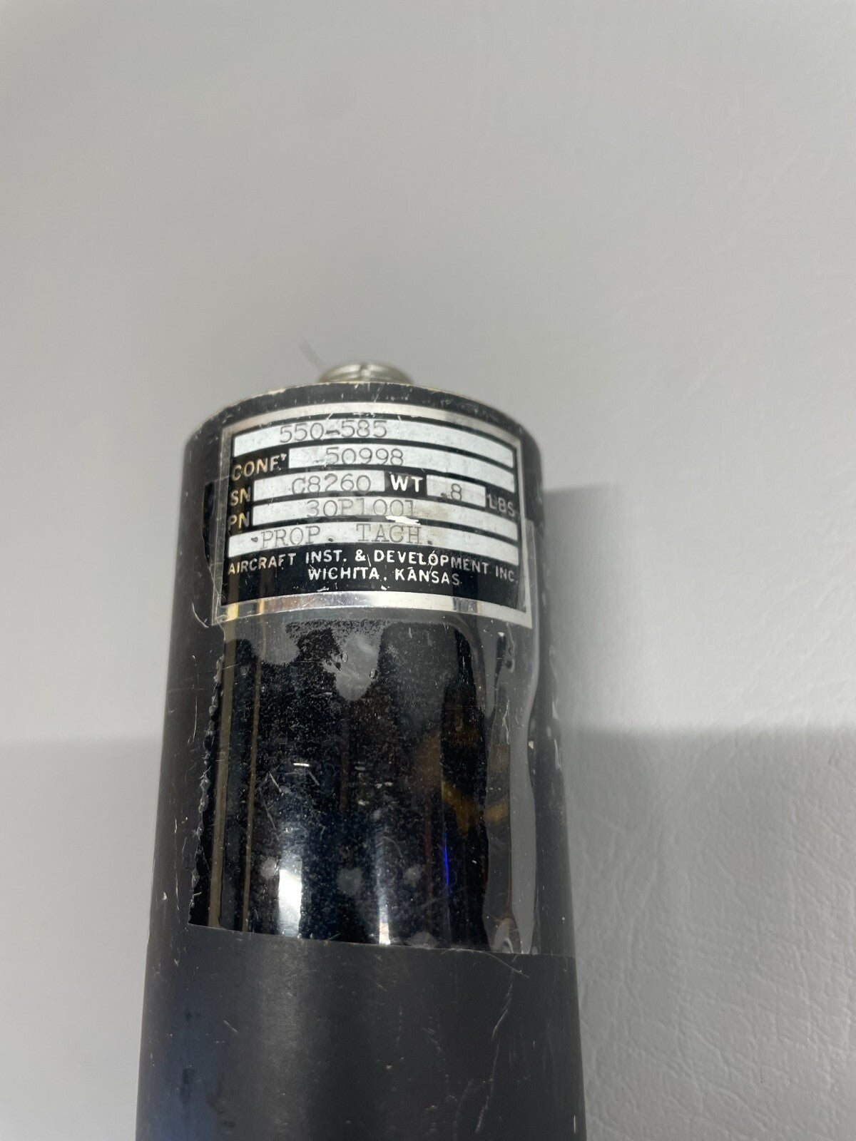 A.I.D Propeller Tachometer Indicator P/N 30P1001, 50998