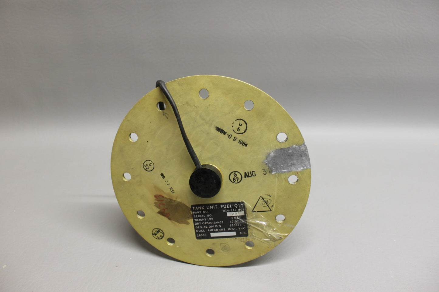 014-942-001 Cull Inc Aircraft Fuel Tank Unit