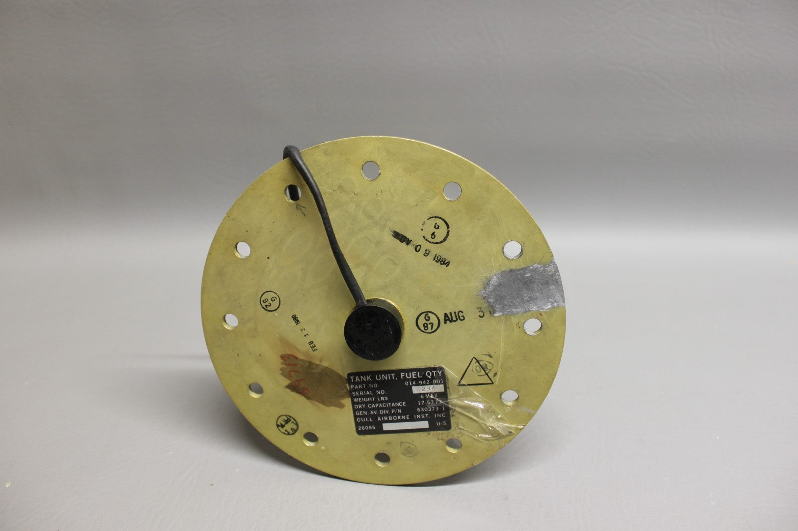 014-942-001 Cull Inc Aircraft Fuel Tank Unit