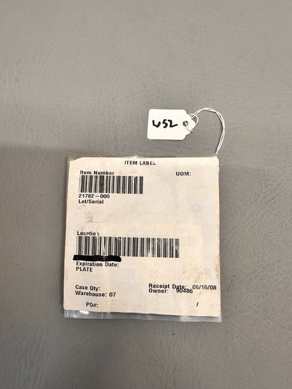 21782-000 Aircraft Plate