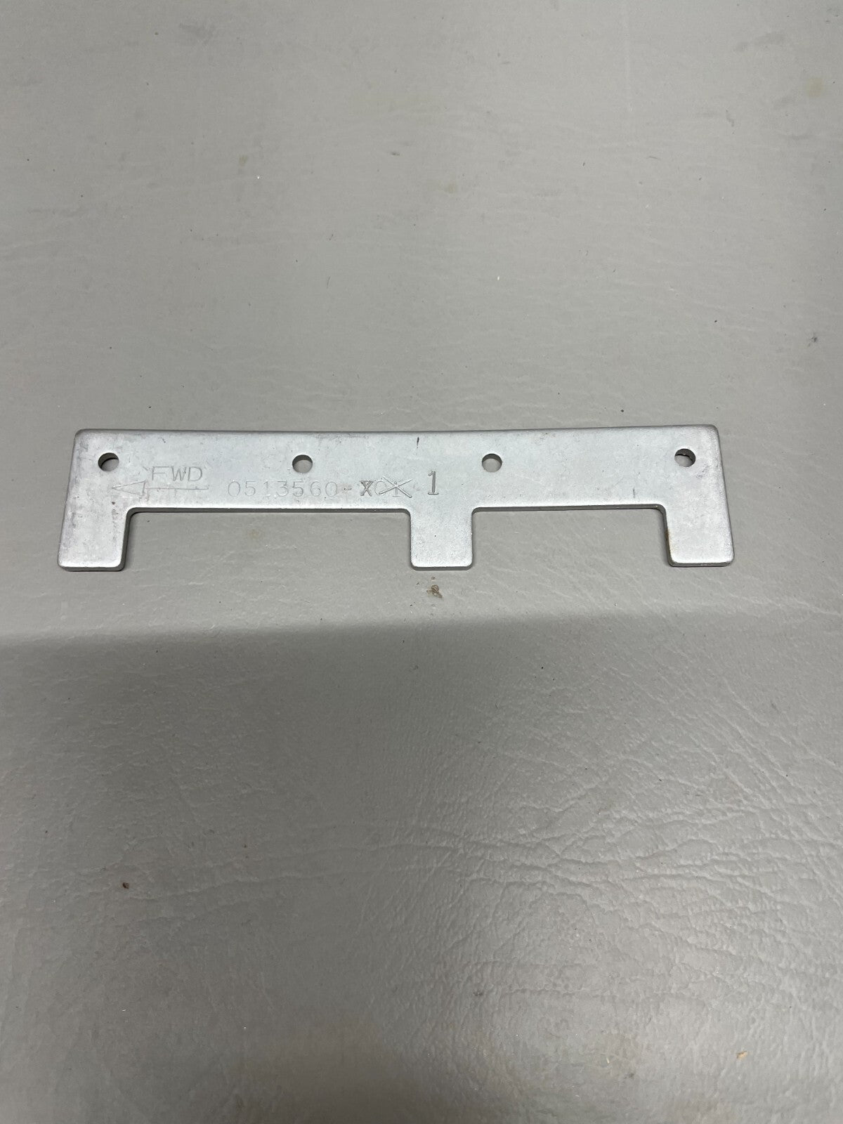 Cessna Seat Stop Plate P/N 0513560-1