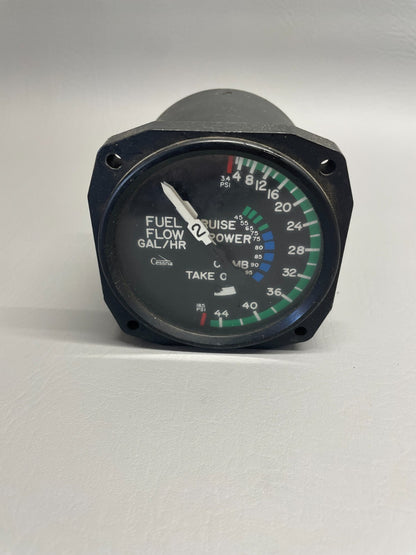 Cessna Fuel Flow Gauge P/N CM2650L2