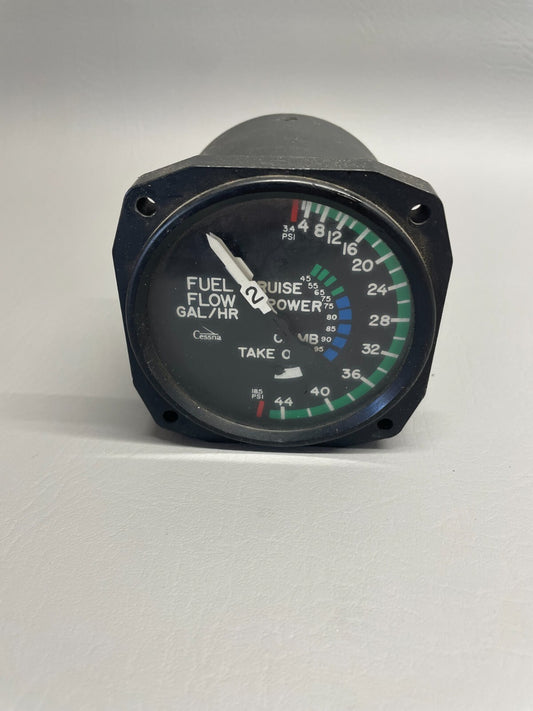 Cessna Fuel Flow Gauge P/N CM2650L2