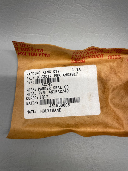 Aviation Packing Ring P/N 4615A2749 (NEW)