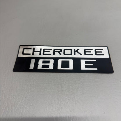 66939-000 Piper Cherokee Nameplate Placard