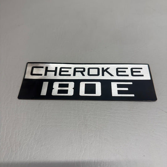 66939-000 Piper Cherokee Nameplate Placard