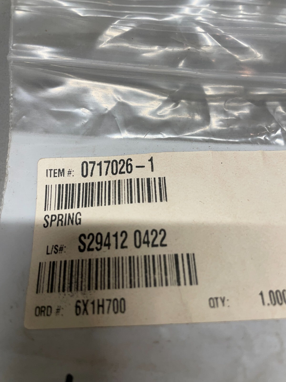 Cessna Extension Spring P/N 0717026-1 (NEW)