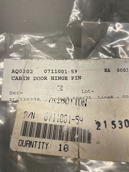 Cessna Hinge Pin P/N 0711001-59