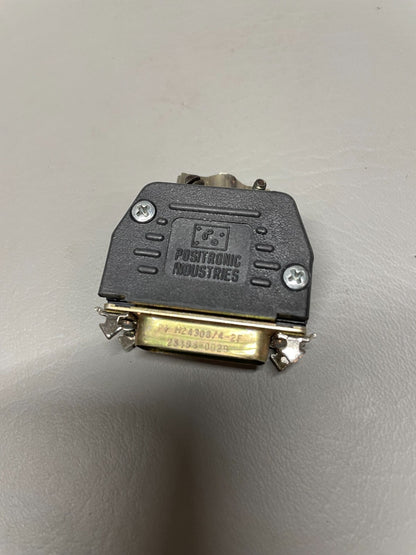 Aircraft Positronic Sidewall Phone Connector P/N M24308/4-2F