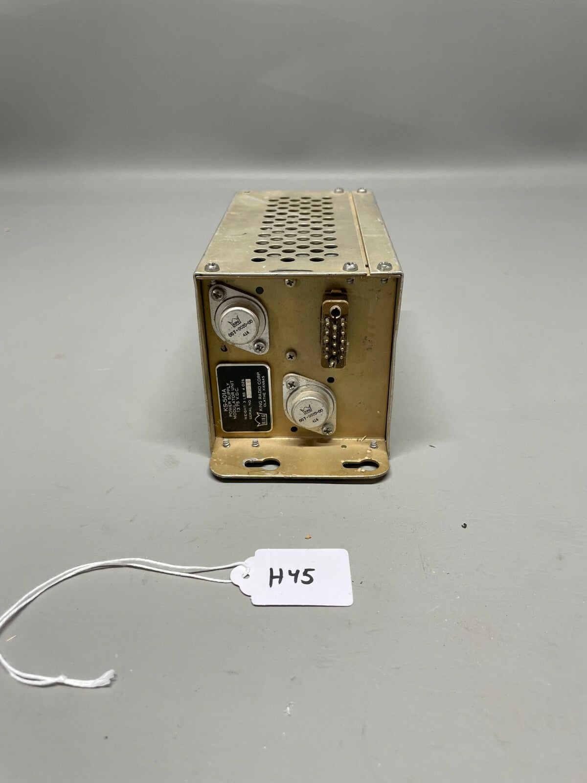 KS-501A King Radio Power Suplly Modulator Unit
