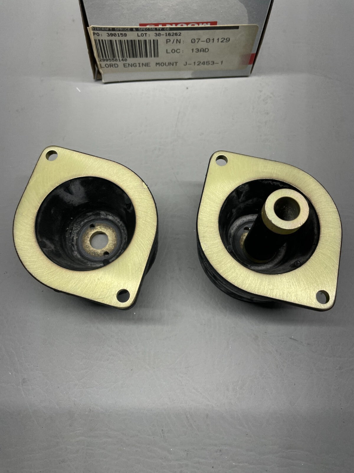 Lord Engine Mount P/N 07-01129 use J-12453-1 (NEW)
