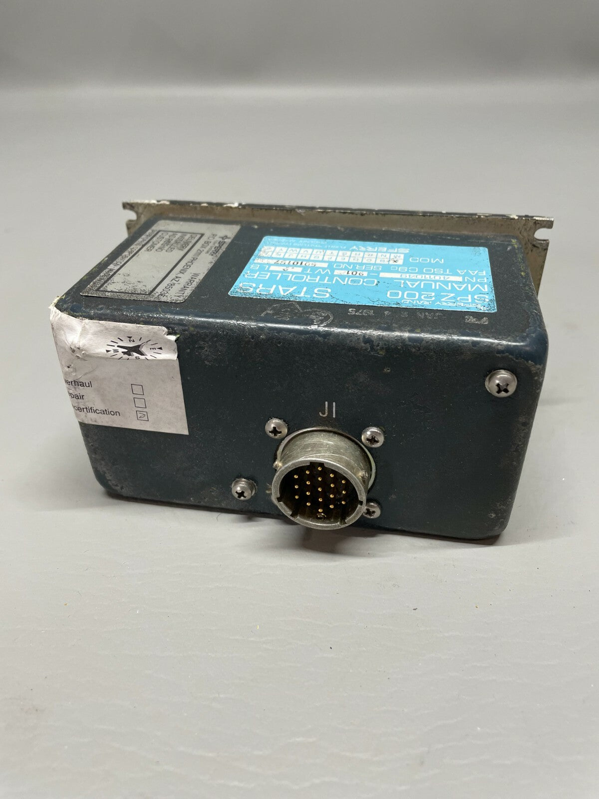 Sperry Autopilot Manual Controller SPZ200 P/N 4011049-901 