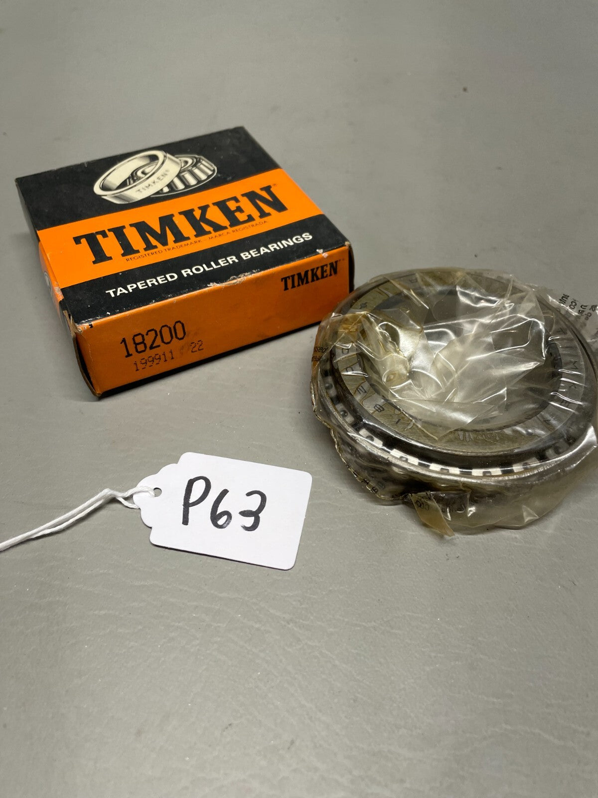Timken Bearing P/N 18200 (NEW)