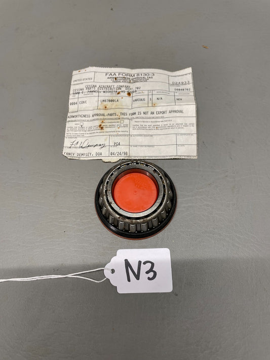Cessna Timken Bearing P/N LM67000LA (NEW)