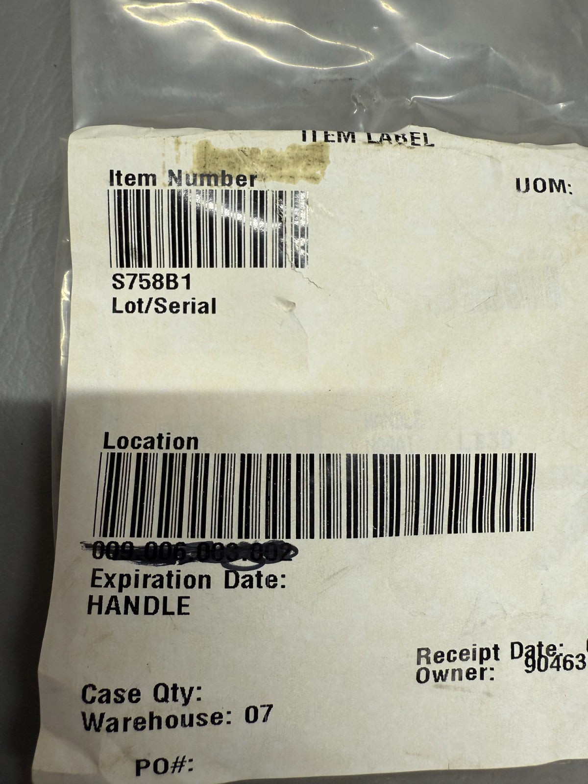 S758B1 Exit Handle