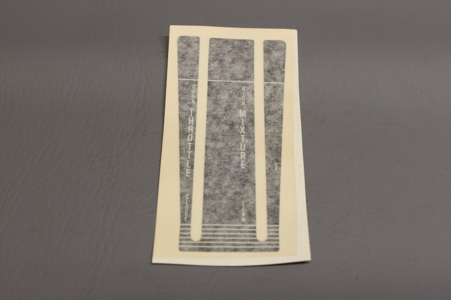 581-405 Piper Placard