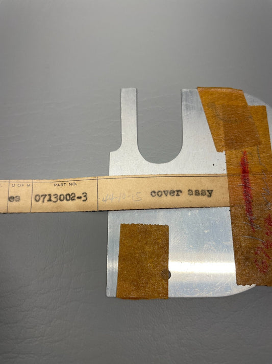 Cessna Cover Assy P/N 07131002-3 (NEW)