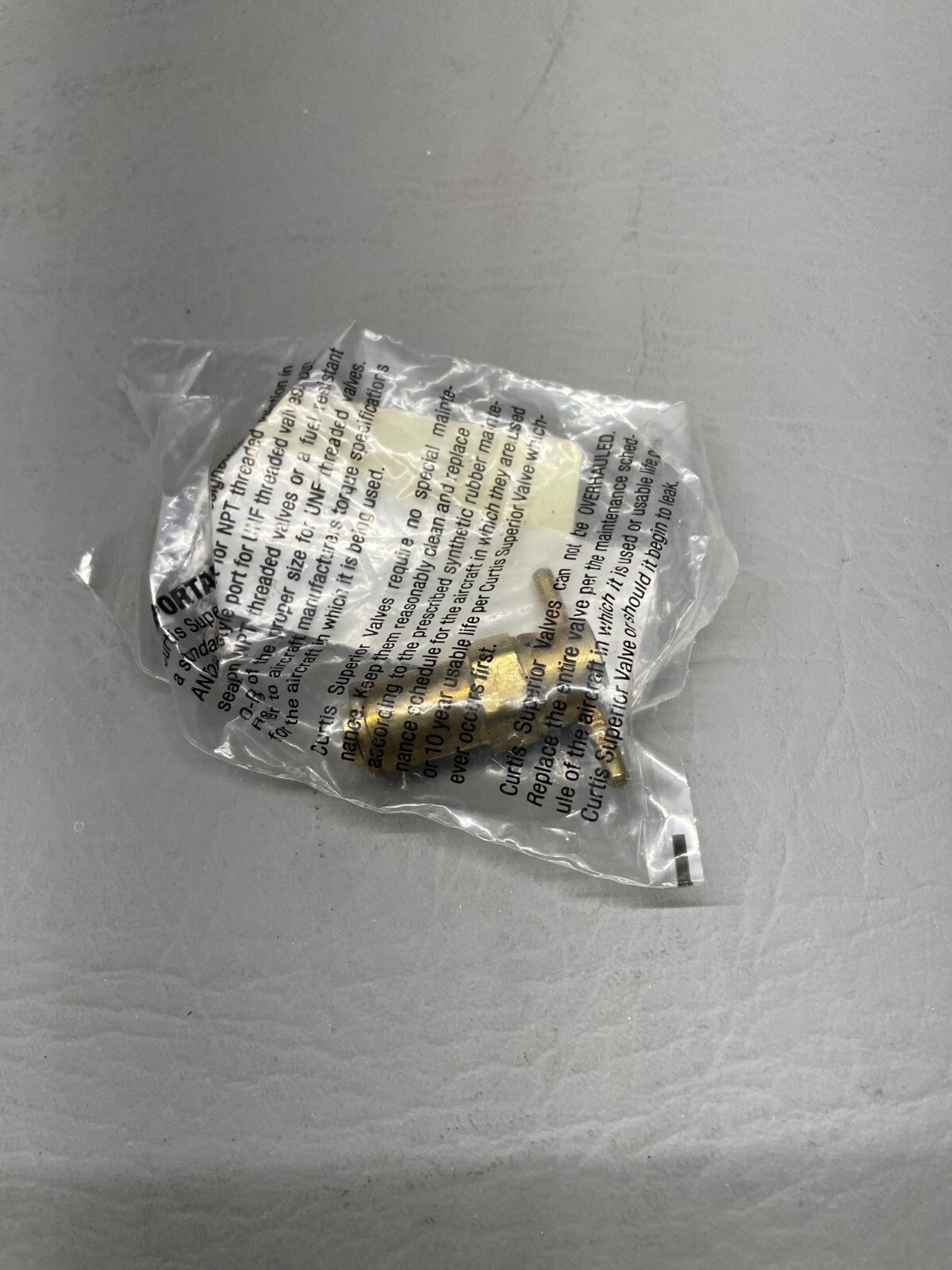 Curtis Hose Barb Valve P/N 05-01935