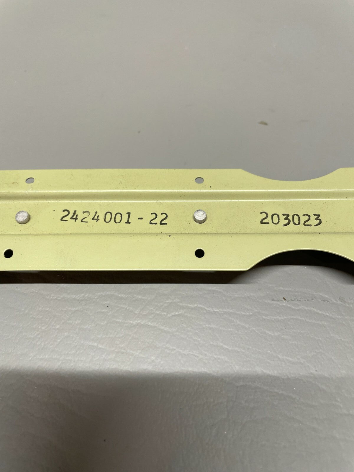 Aircraft Hat Section Rail P/N 2424001-22