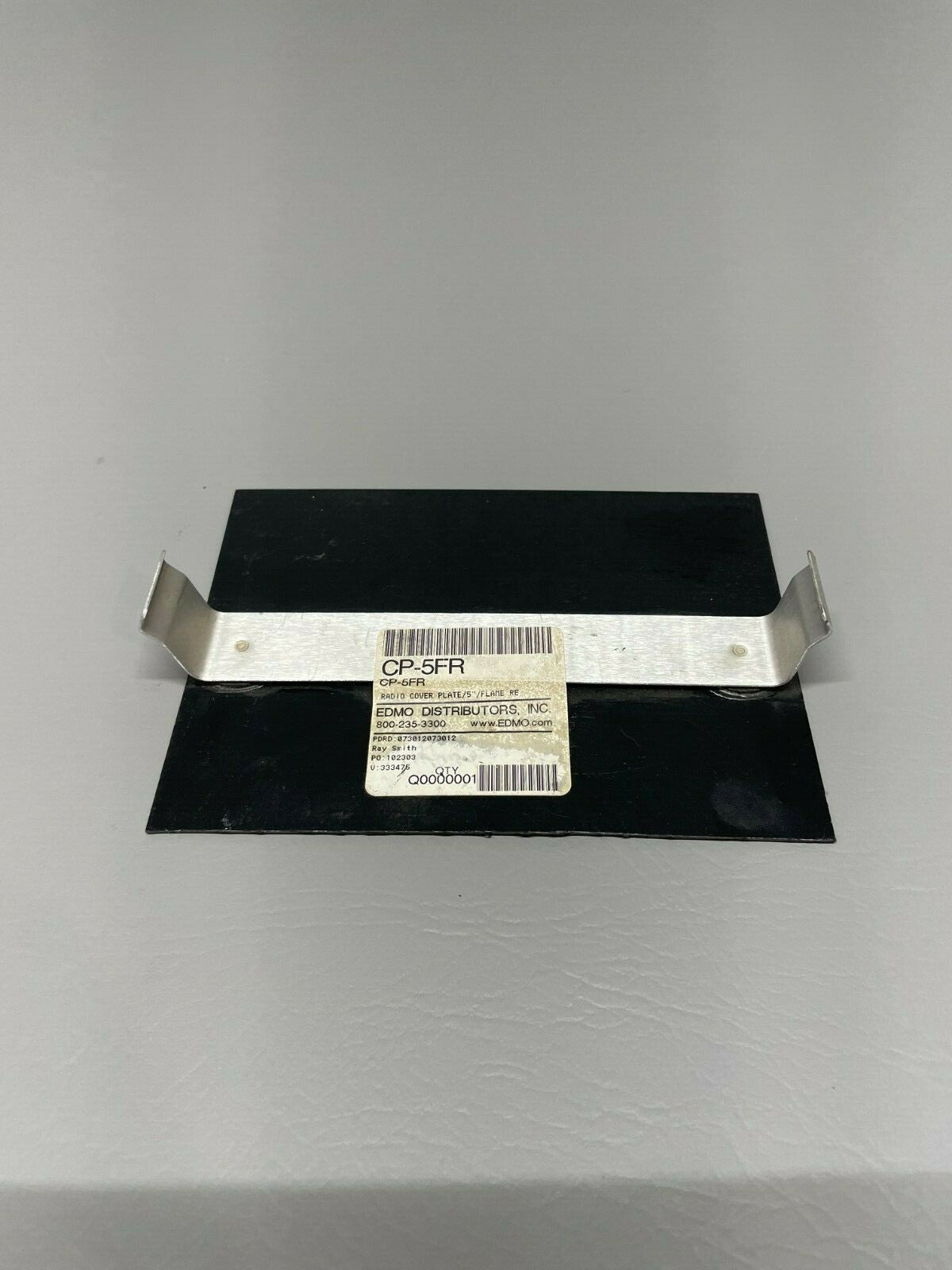 Aircraft Radio Cover Plate 5" P/N CP-5FR