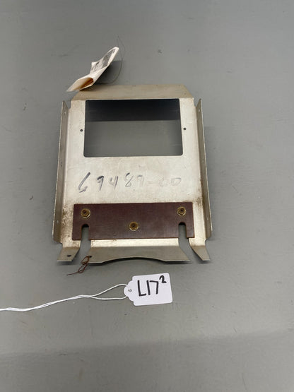 Piper PA-32 Fuel Selector Cover Tunnel Plate P/N 69489-00