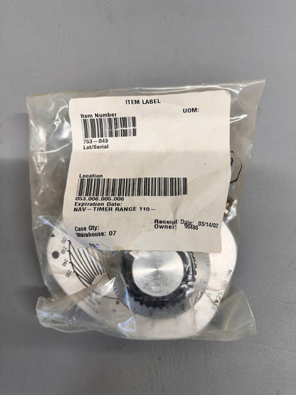 753-043 Piper Nav-Range Timer 110