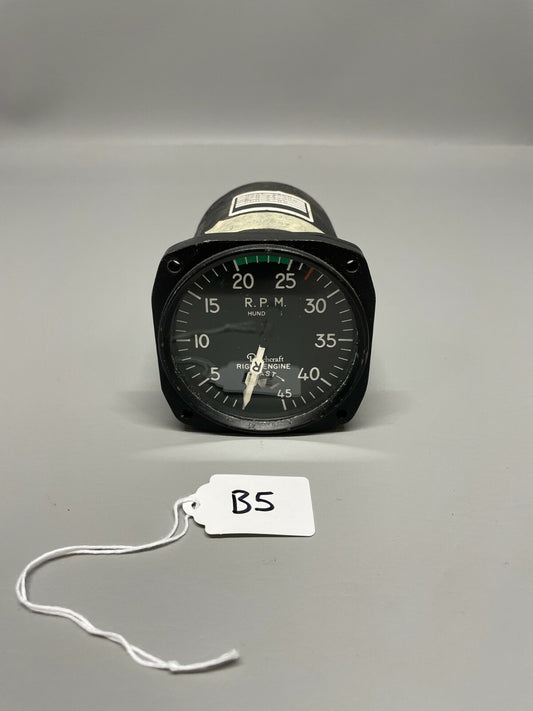Beechcraft Dual Tachometer P/N 22-230