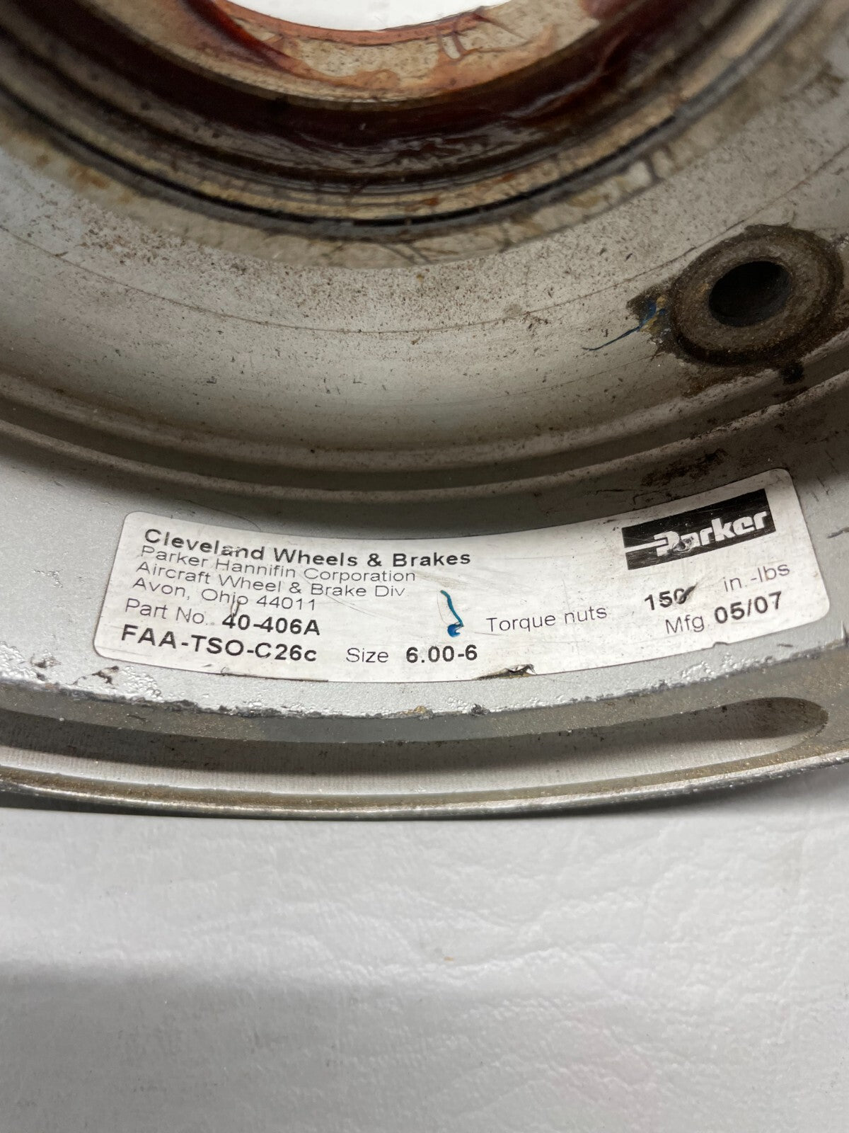Cleveland Wheel Half P/N 40-406A